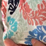 Fresh Produce Women's XS/S Crinkle Gauze Cotton Tunic Tropical Leaf Print Top Photo 12