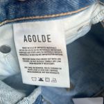 AGOLDE  90s Mid Rise Straight Fit Jeans 24 Broken Knee Casual Denim Photo 8