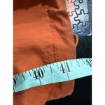 Nike  Women's Orange Nylon Drawstring Waist Wide Leg Track Pants Size XS Photo 8
