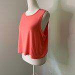 Beyond Yoga bright pink sleeveless cut-out back tank top Photo 2