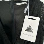 Here Comes the Sun  black lace dress size small Photo 2