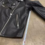 Stradivarius  Leather Moto biker jacket Photo 6