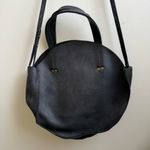 Half United Large Haitian Made Circle Bag black genuine leather crossbody Photo 1