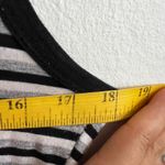 Gray Striped Tank Top, Minimalist,‎ Casual, Preppy, Basic, Medium, Streetwear Photo 4