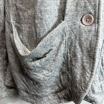 American Vintage  100% Cotton Grey Cardigan Jacket Double Layer GUC Size‎ L Photo 1