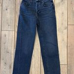 Aritzia Denim Forum THE ARLO HIGH RISE STRAIGHT 28L Color: SMOKY SHADOW Photo 1