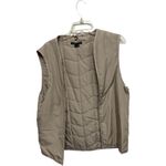 Theory  Tan Parka Removable Insert Vest Size Medium Minimalist Winer Jacket Photo 4