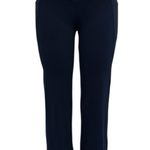 Jockey Activewear Leggings Slit Crop Flare Athletic Yoga Pants Womens Small Blue Photo 0