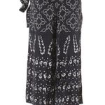 Thakoon Culotte Pant 6 Wide Leg Mosaic Jacquard Draped intermix moda operandi Black Photo 5