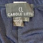 Carole Little Navy Stretch Dress Pants Large Blue Photo 5