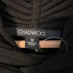 Chadwick's Black sweater 1X Photo 4