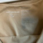 Avec Les Filles Anthropologie •  Fitted Tank Top w/Built in Shelf Bra Photo 4