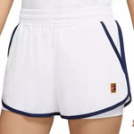 Nike Court Dri-Fit Slam Short W - white/white/binary blue Photo 0