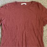 Anthropologie By  Ribbed Crewneck Tee Photo 1