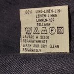 Blunauta Italian Linen Blue Gray Lightweight Denim Long Sleeves Button Shirt Top Photo 3