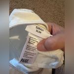Paige  Sarah Slim White Jeans Size 28 Photo 8