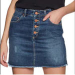 Roxy  High Wasted Denim Skirt Photo 0