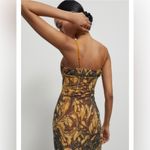 Urban Outfitters NWT  Gwen mesh midi dress size M bodycon modern v neck m… Photo 1