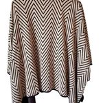 Chico's  Travelers Collection Chevron Jacquard Cape Photo 9