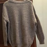 SO Grey Slouchy Gray Sweater Photo 3