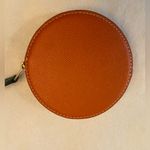 Coach NWT  Orange Coin Case in Spice Orange crossgrain leather Photo 1