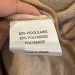 Tory Burch Vienna Wool Blend Poncho Camel Tan XS Photo 10