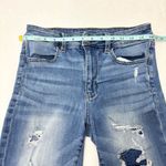 American Eagle  Outfitters Ripped Blue Skinny Jeans size 8 Regular Photo 3