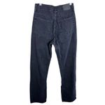 Aeropostale  90s Baggy Black 100% Cotton High Rise Distressed Button Fly Jeans 4 Photo 1