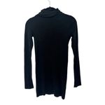 Willi Smith Michael Stars Black Long Sleeve Turtleneck Top One Size Made in USA Photo 1