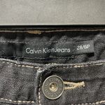Calvin Klein  Women's Skinny Embroidered Pockets Jeans Size 28 Photo 1