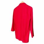 J.Crew  Sophie Open Front Sweater Knit Blazer Cardigan Cerise Red Size Small Photo 4