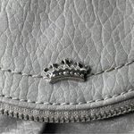 Juicy Couture  Pewter Gray Traveler Crossbody Faux Leather Adjustable Chain Strap Photo 4