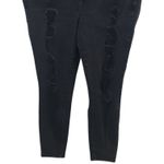 Torrid Feel The Fit Premium Stretch Bombshell Skinny Jeans Black Distressed 16R Photo 2