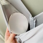 Lulus Whimsical Wonder Lace Maxi Dress Light Gray Sz Small Photo 5