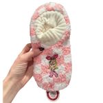 Dr. Seuss The Grinch Women's Pink White Soft Slippers Cindy Lou Who Size S/M NWT Photo 2