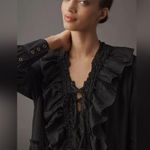 Anthropologie NWT Pilcro Ruffled Tiered Midi Dress Size M Photo 3