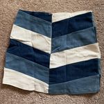 Altar'd State Zip Up Denim Mini Skirt Photo 2