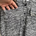 ASOS NWT  Womens Dress Black White Tweed Shift Fringe Pockets 6 Photo 5