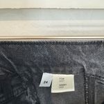 Reformation Denim Charlie High Rise Seamed Button Fly Straight Leg Jeans Erie 24 Photo 6