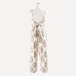 Kate Quinn Cream&Pink Floral Jumpsuit Sz.L NWT Pink Size L Photo 1