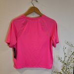 Bebe Sports Hot Pink Crop Top Size Medium Photo 6