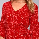 Lulus Wrap Dress Photo 4