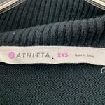 Athleta  Dorset Cowl Neck Charcoal Long Sleeve Sweater Dress Photo 2