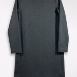 Gap  Medium Dress Gray Boatneck Midi Long Sleeve‎ Party Formal Neutral Stretchy Photo 0
