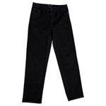 Calvin Klein Jeans  Black Straight Leg Denim Pants Size 4 EUC Photo 7