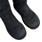 UGG  Leather Bailey Marino Boots Black Size 6 Photo 2