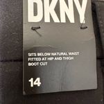 DKNY  boot cut high rise dress pants black size 14 NWT Photo 9