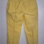 Ralph Lauren POLO Women Yellow Stretch Straight Fit Washed Pants size 8. Photo 2