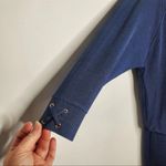 White House | Black Market  Dolman Sleeve Lace Up Blouson Dress Size Medium M NWT Photo 7