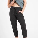 Athleta  Trekkie North Crop 23” Jogger Black size 4 Photo 0